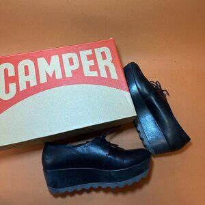 Camper Laika Platform Oxford Shoe 39